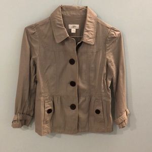 Loft Outlet Grey Button Down Blazer